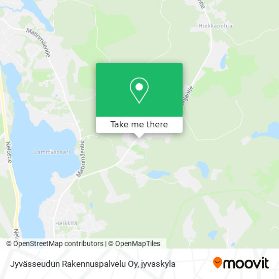 Jyvässeudun Rakennuspalvelu Oy map