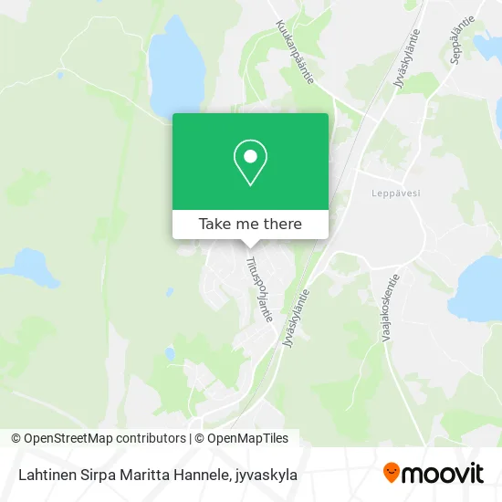 Lahtinen Sirpa Maritta Hannele map