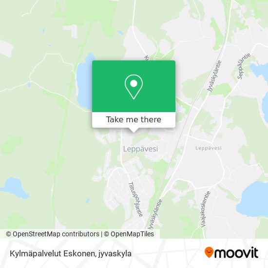 Kylmäpalvelut Eskonen map