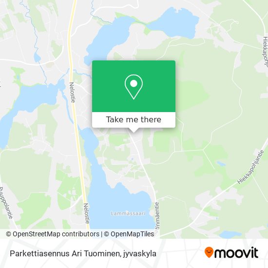 Parkettiasennus Ari Tuominen map