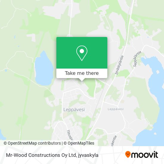 Mr-Wood Constructions Oy Ltd map