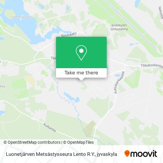 Luonetjärven Metsästysseura Lento R.Y. map