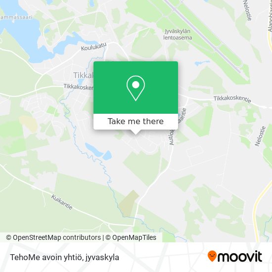 TehoMe avoin yhtiö map