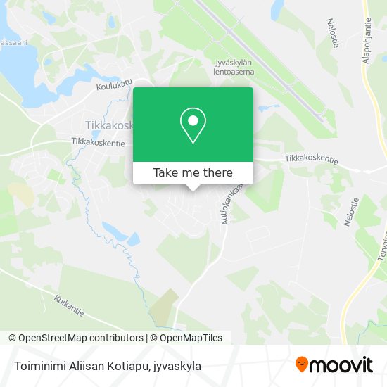 Toiminimi Aliisan Kotiapu map