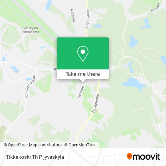 Tikkakoski Th P map