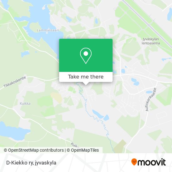 D-Kiekko ry map