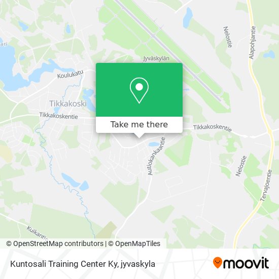 Kuntosali Training Center Ky map