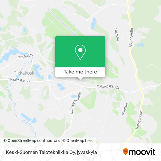 Keski-Suomen Talotekniikka Oy map