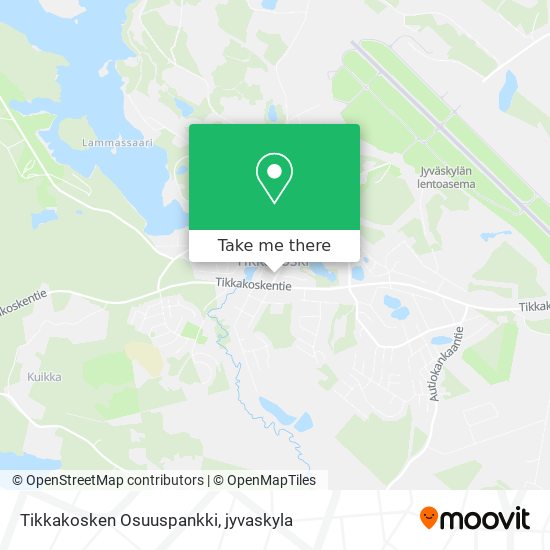 Tikkakosken Osuuspankki map