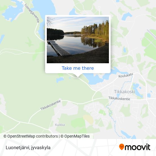 Luonetjärvi map
