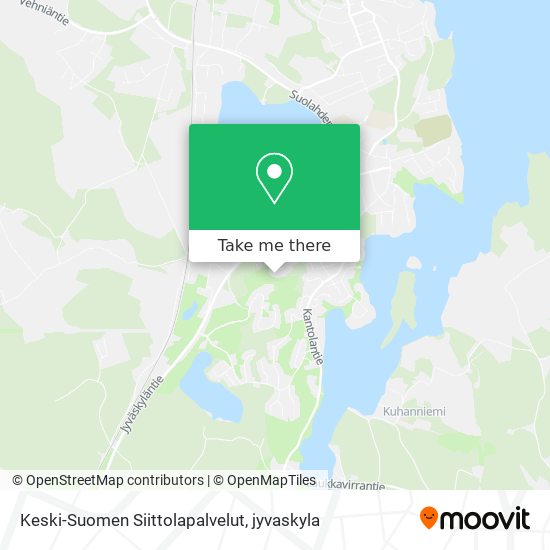 Keski-Suomen Siittolapalvelut map