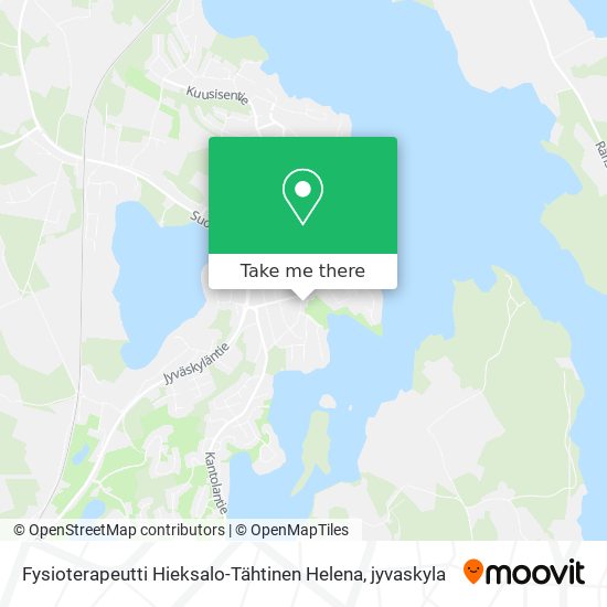 Fysioterapeutti Hieksalo-Tähtinen Helena map