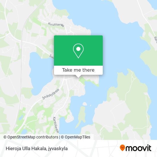 Hieroja Ulla Hakala map