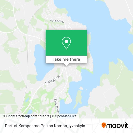 Parturi-Kampaamo Paulan Kampa map