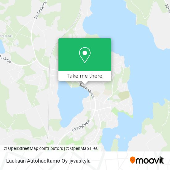 Laukaan Autohuoltamo Oy map