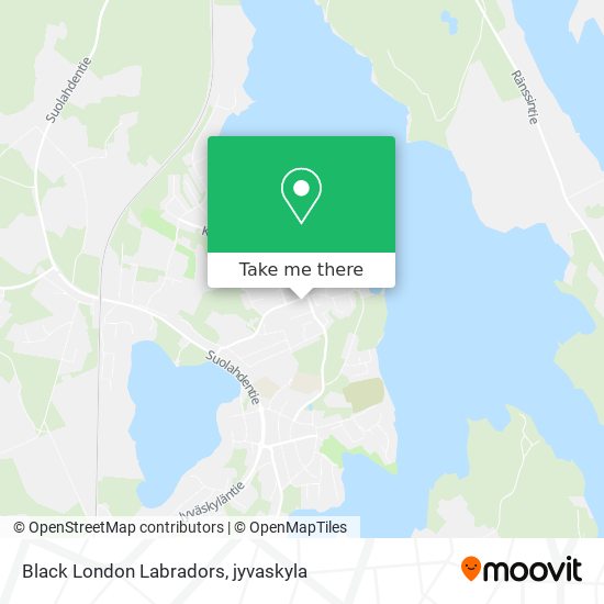 Black London Labradors map