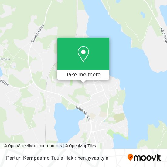 Parturi-Kampaamo Tuula Häkkinen map