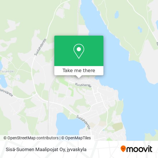 Sisä-Suomen Maalipojat Oy map