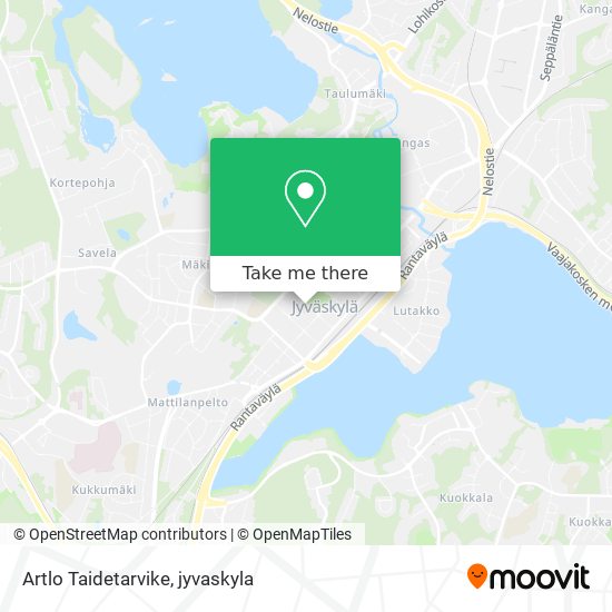 Artlo Taidetarvike map