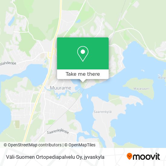 Väli-Suomen Ortopediapalvelu Oy map