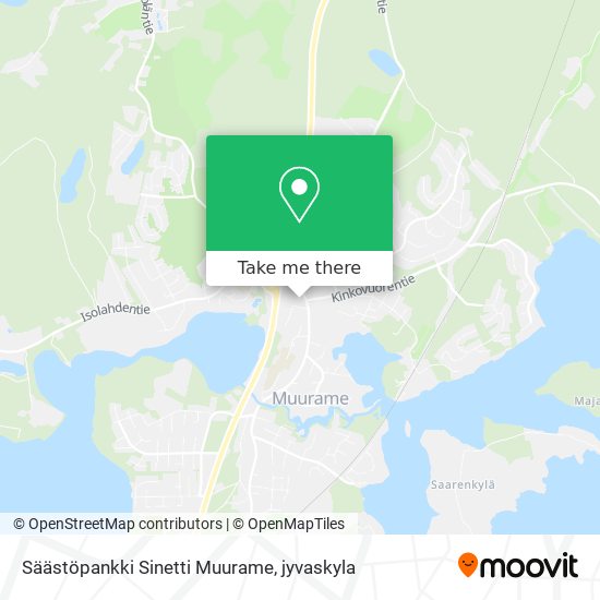 Säästöpankki Sinetti Muurame map