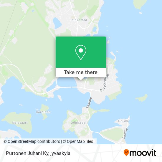 Puttonen Juhani Ky map