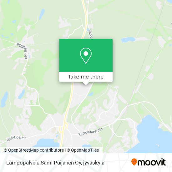 Lämpöpalvelu Sami Päijänen Oy map