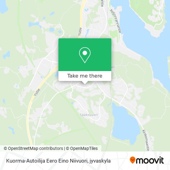 Kuorma-Autoilija Eero Eino Niivuori map