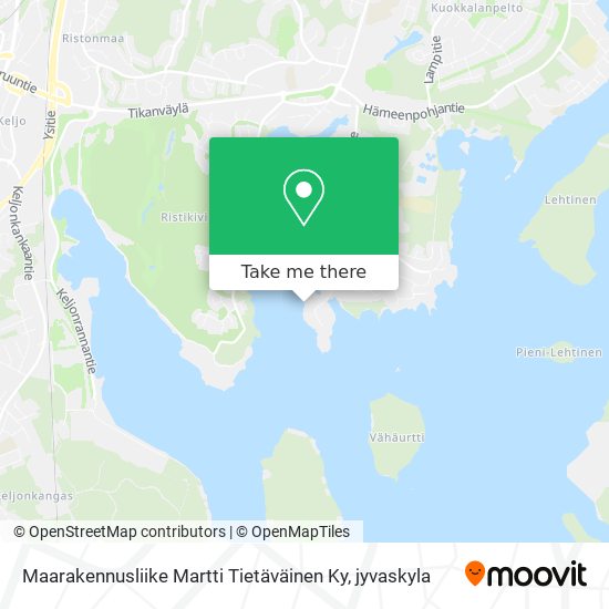 Maarakennusliike Martti Tietäväinen Ky map