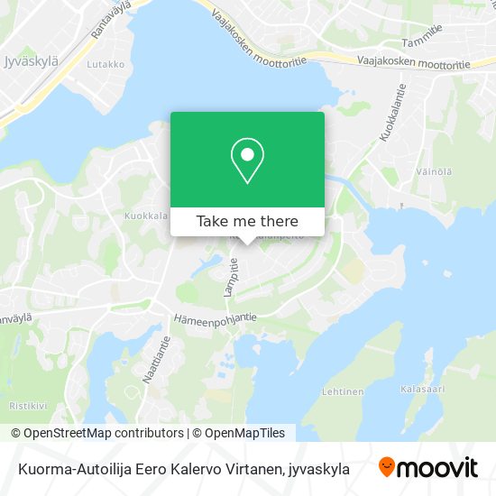 Kuorma-Autoilija Eero Kalervo Virtanen map