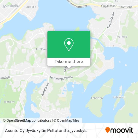 Asunto Oy Jyväskylän Peltotonttu map