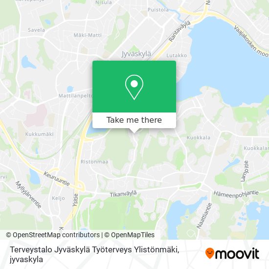 Terveystalo Jyväskylä Työterveys Ylistönmäki map