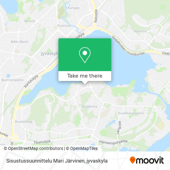 Sisustussuunnittelu Mari Järvinen map