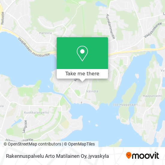 Rakennuspalvelu Arto Matilainen Oy map