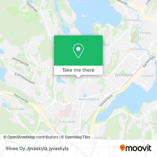 9lives Oy Jyväskylä map