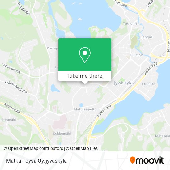 Matka-Töysä Oy map