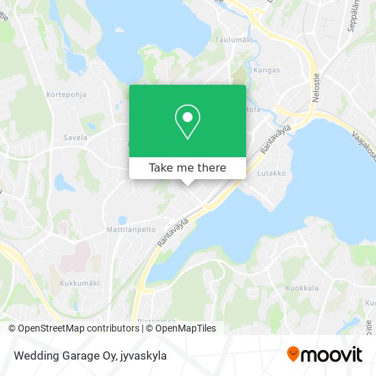 Wedding Garage Oy map