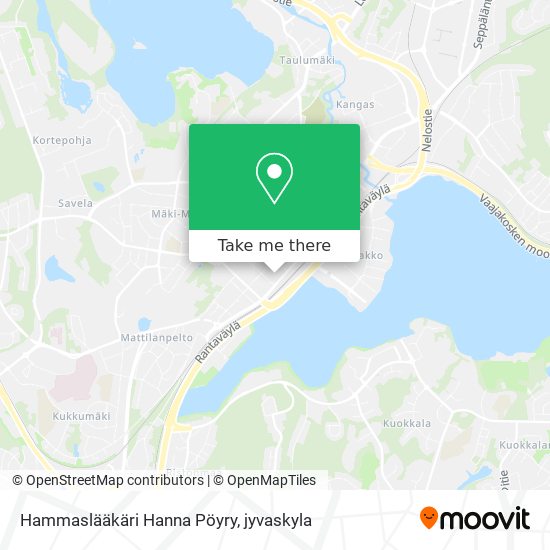 Hammaslääkäri Hanna Pöyry map