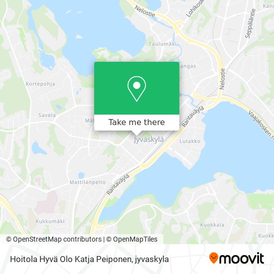 Hoitola Hyvä Olo Katja Peiponen map