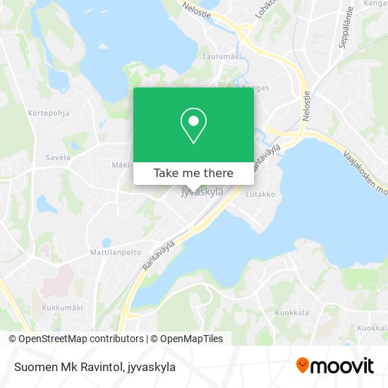Suomen Mk Ravintol map