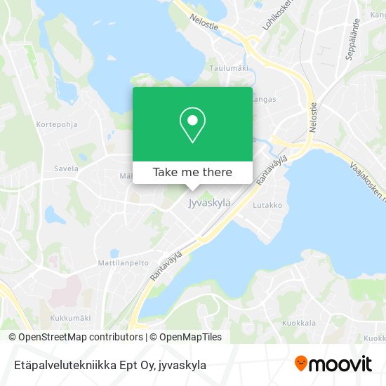 Etäpalvelutekniikka Ept Oy map