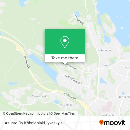 Asunto Oy Köhniönlaki map