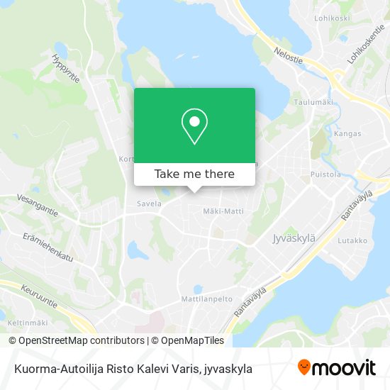 Kuorma-Autoilija Risto Kalevi Varis map
