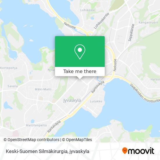 Keski-Suomen Silmäkirurgia map