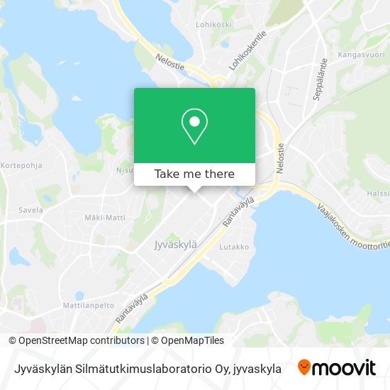 Jyväskylän Silmätutkimuslaboratorio Oy map