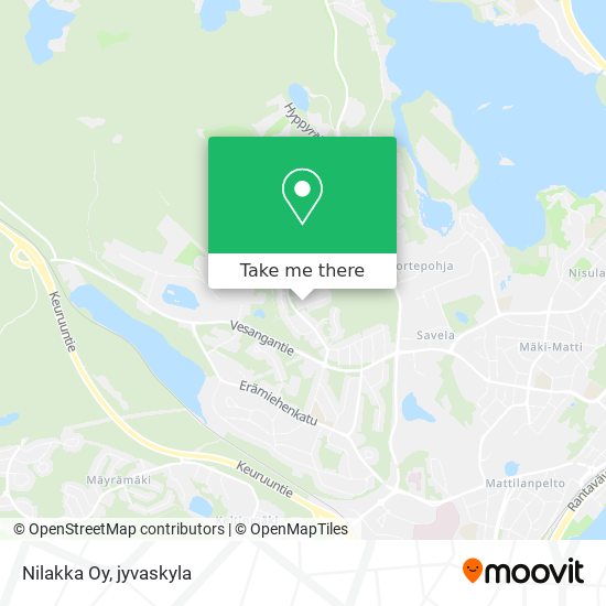 Nilakka Oy map