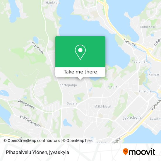 Pihapalvelu Ylönen map