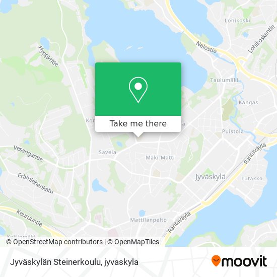 Jyväskylän Steinerkoulu map
