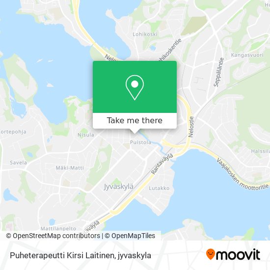 Puheterapeutti Kirsi Laitinen map