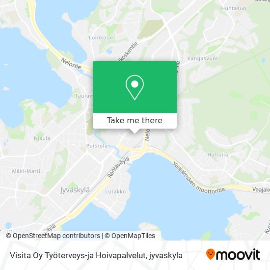 Visita Oy Työterveys-ja Hoivapalvelut map